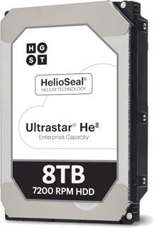 HUH728080ALE604 - Hitachi 8TB 7200RPM SATA 6Gb/s 3.5-in HDD