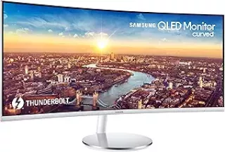 C34J791WTN - Samsung CJ791 Series C34J791WTN 34 inch 3,000:1 4ms HDMI/DisplayPort/USB LED LCD Monitor (White/Silver)