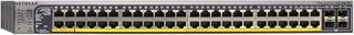 GS748TPS - NetGear ProSafe GS748TP 48 x RJ-45 Ports PoE 1000Base-T + 2 x Ports SFP + 2 x Combo Gigabit SFP 1U Rack-mountable Layer 3 Managed Smart Gigabit Ethernet Network Switch