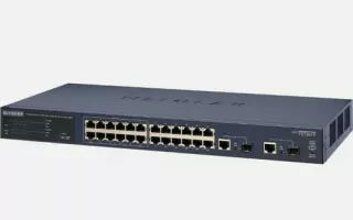 FS726TP - Netgear ProSafe FS726TP 24 x Ports 10/100Base-TX (12 x Ports PoE) + 2 x Ports 1GbE RJ-45 + 2 x Ports SFP Layer 3 Managed 1U Rack-Mountable Fast Ethernet Smart Network Switch