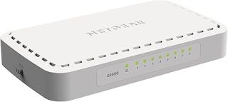 GS608NA - Netgear GS600 Series GS608 8 x RJ-45 10/100/1000Base-T Layer 2 Unmanaged Gigabit Ethernet Network Switch