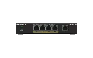 GS305PP - Netgear GS305P 5-Ports PoE+ GE Switch