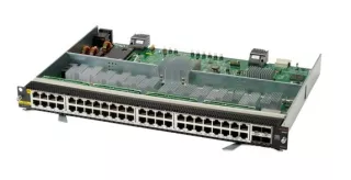 R0X41A - HPE Aruba 6400 48 x Ports (6 x Ports PoE)1000Base-T + 4 x Ports SFP56 RJ-45 Connector LAN Expansion Module