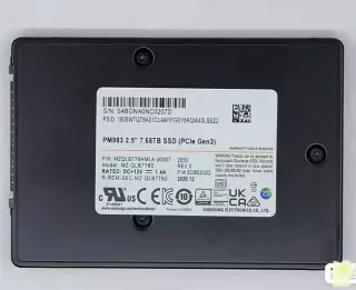 MZQLB7T6HMLA-00007 Samsung 2TB NVMe SSD for High-Speed Storage