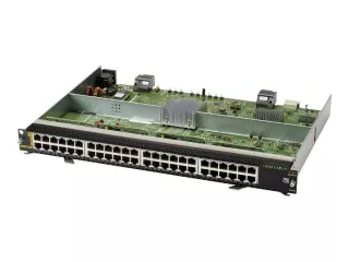 R0X38C - HPE Aruba 6400 48 x Ports (4 x Ports PoE)1000Base-T RJ-45 Connector LAN Expansion Module