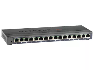 GS116E-200UKS - Netgear Prosafe GS116E 16 x Ports 10/100/1000Base-T Desktop Layer 2 Managed Gigabit Ethernet Network Switch