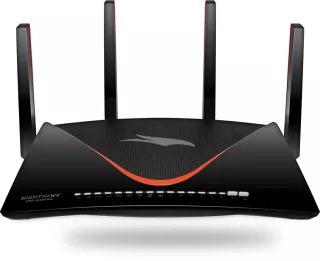 XR700-100EUS - Netgear Nighthawk XR700 6 x Ports 1000Base-T LAN + 1 x Port RJ-45 WAN 4.6Gb/s IEEE 802.11a/n/ac 5.0GHz Pro Gaming Router
